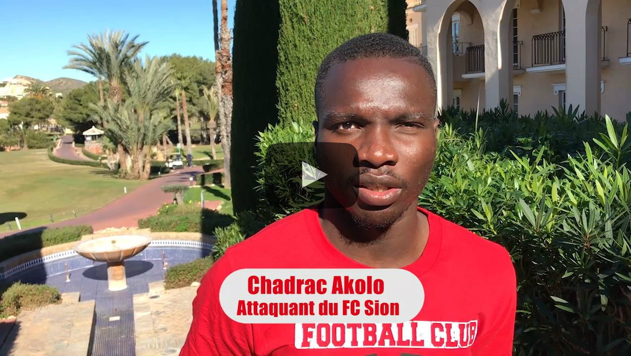 Chadrac Akolo a retouché le ballon lundi après une semaine d'entraînement en solitaire. Une bonne nouvelle pour l'attaquant et le FC Sion.