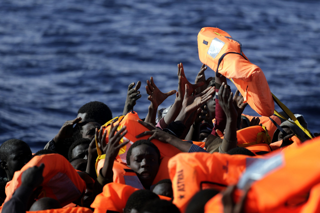 Plus de 1750 migrants ont été secourus mercredi et jeudi au large de la Libye. (Illustration)