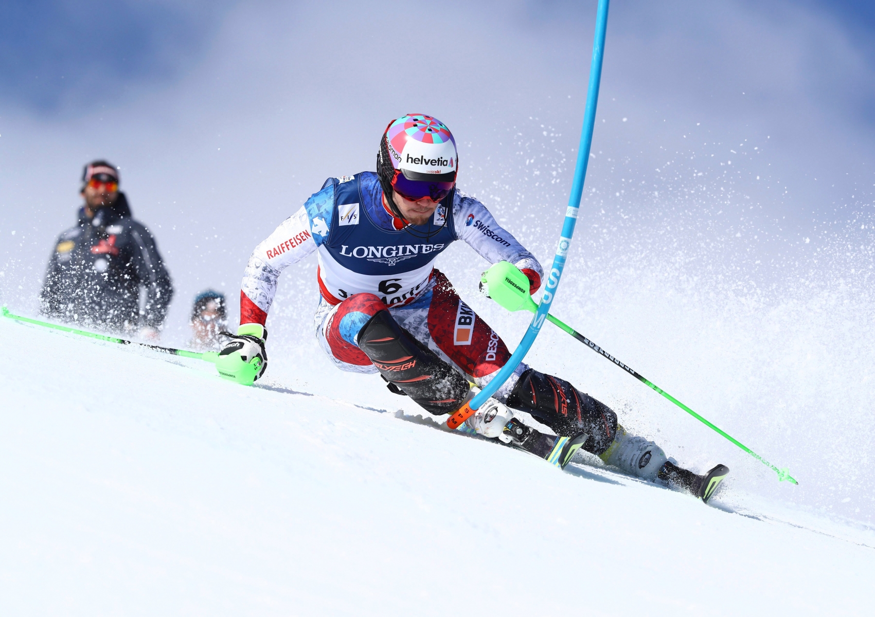 En plus de son sacre mondial en combiné, Luca Aerni est parvenu pour la première fois de sa carrière à intégrer les quinze meilleurs slalomeurs du monde à l'issue de la saison.