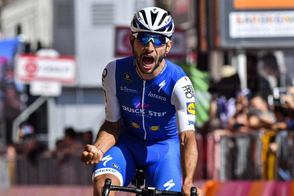 Déjà vainqueur dimanche lors de la 3e étape, Gaviria (22 ans) démontre depuis le début de ce Giro qu'il fait maintenant partie de l'élite du sprint.