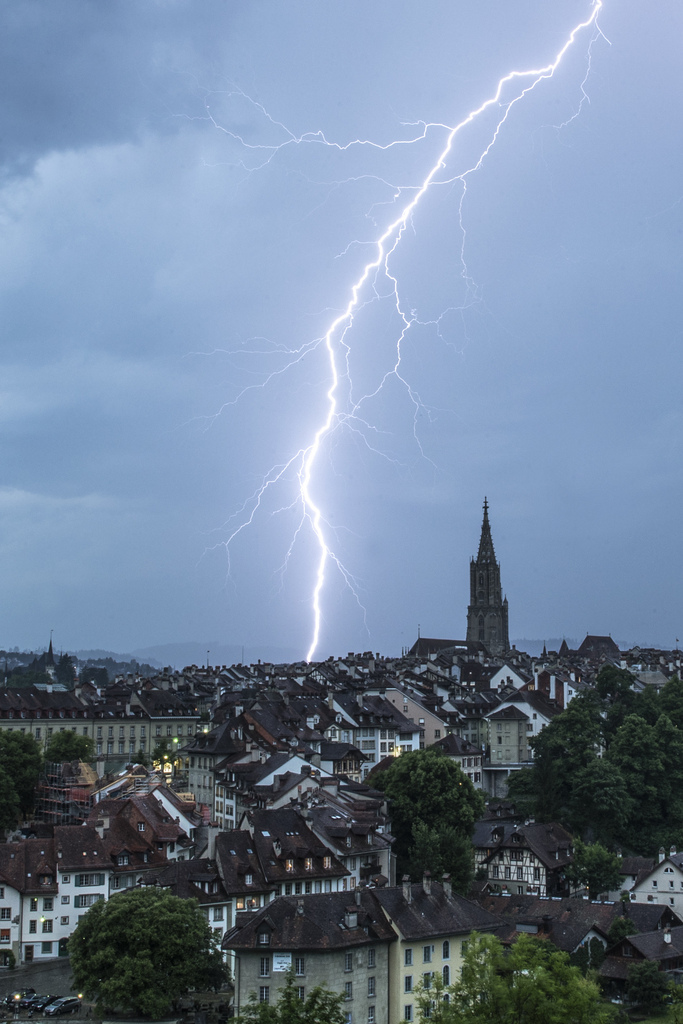 Les orages ont été particulièrement violents sur les cantons de Fribourg, Vaud et Berne (archives).