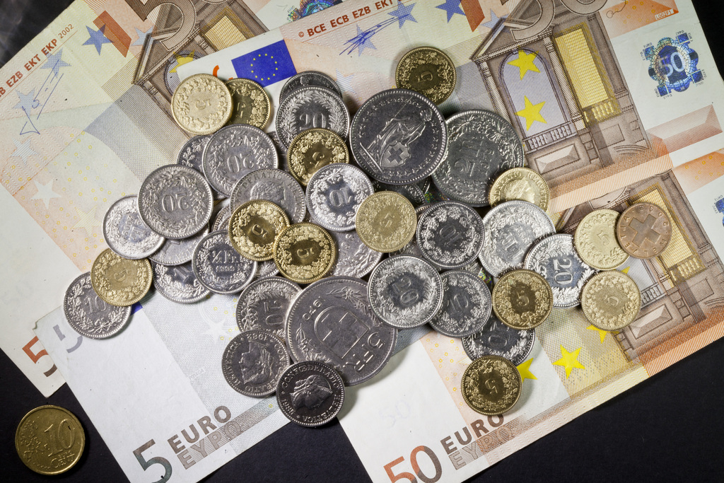 L'euro a passé sous la barre du 1,10 franc mardi après-midi, après avoir pourtant touché 1,12 franc jeudi dernier.