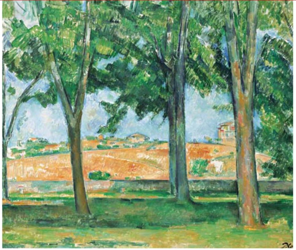 Paul Cézanne, Les Marroniers du Jas de Bouffan. 1885