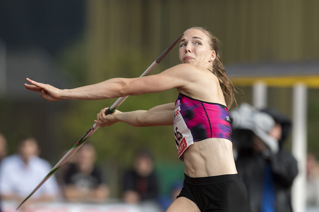 Geraldine Ruckstuhl bat le record suisse de l'heptathlon à tout juste 19 ans.