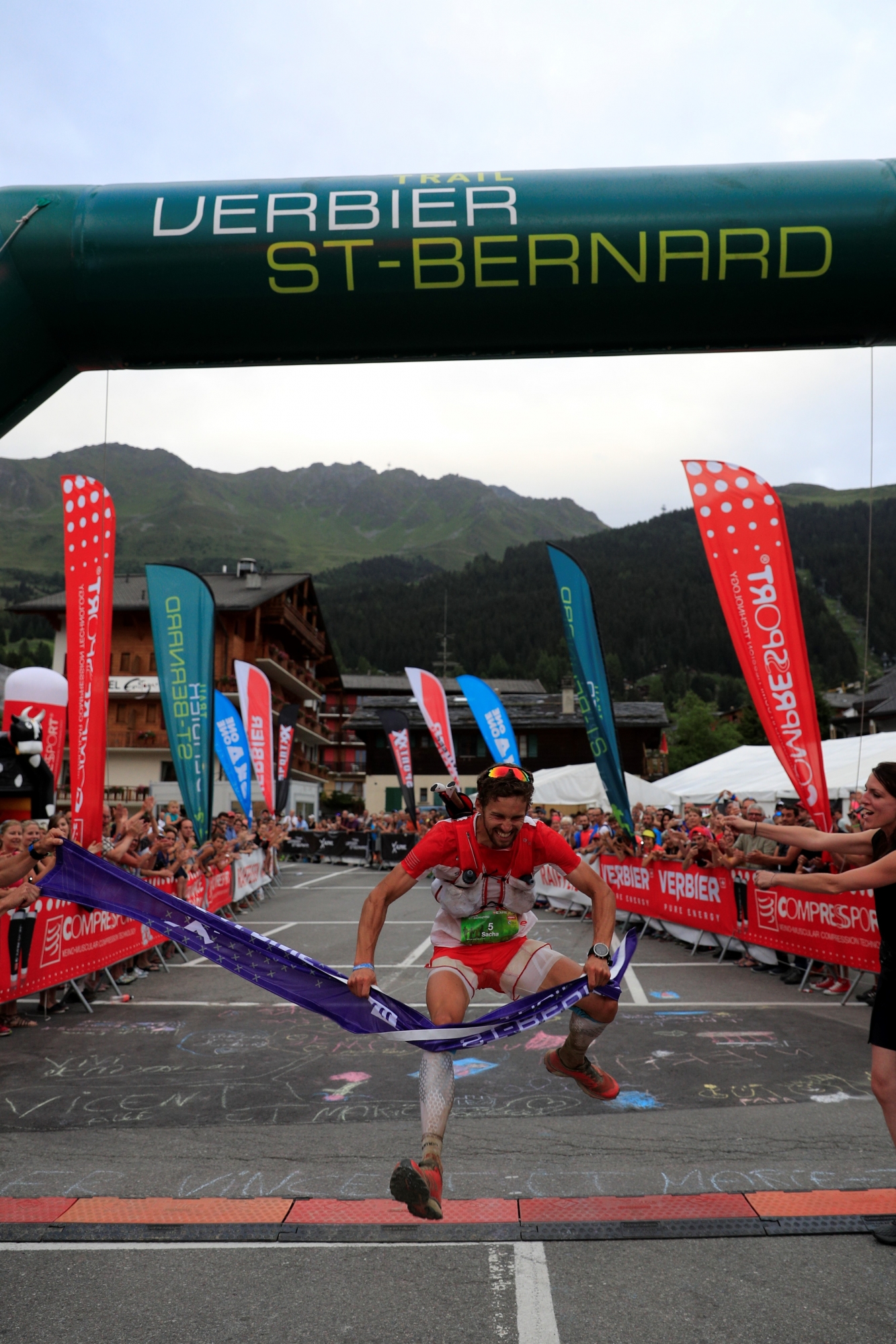 Sacha Devillaz remporte la 9e édition du Trail Verbier Saint-Bernard