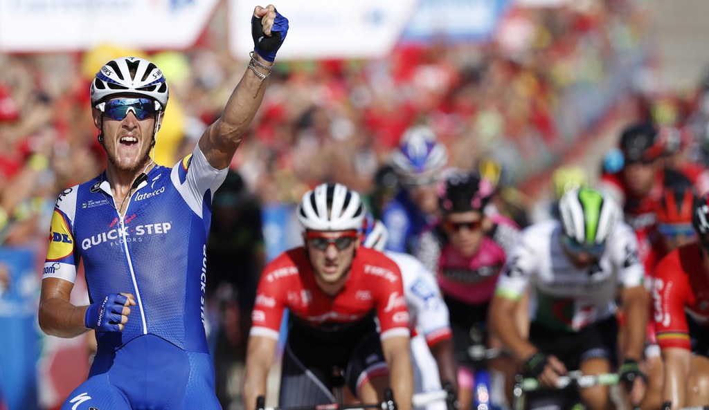 L'Italien Matteo Trentin (Quick Step) a remporté la 10e étape de la Vuelta.