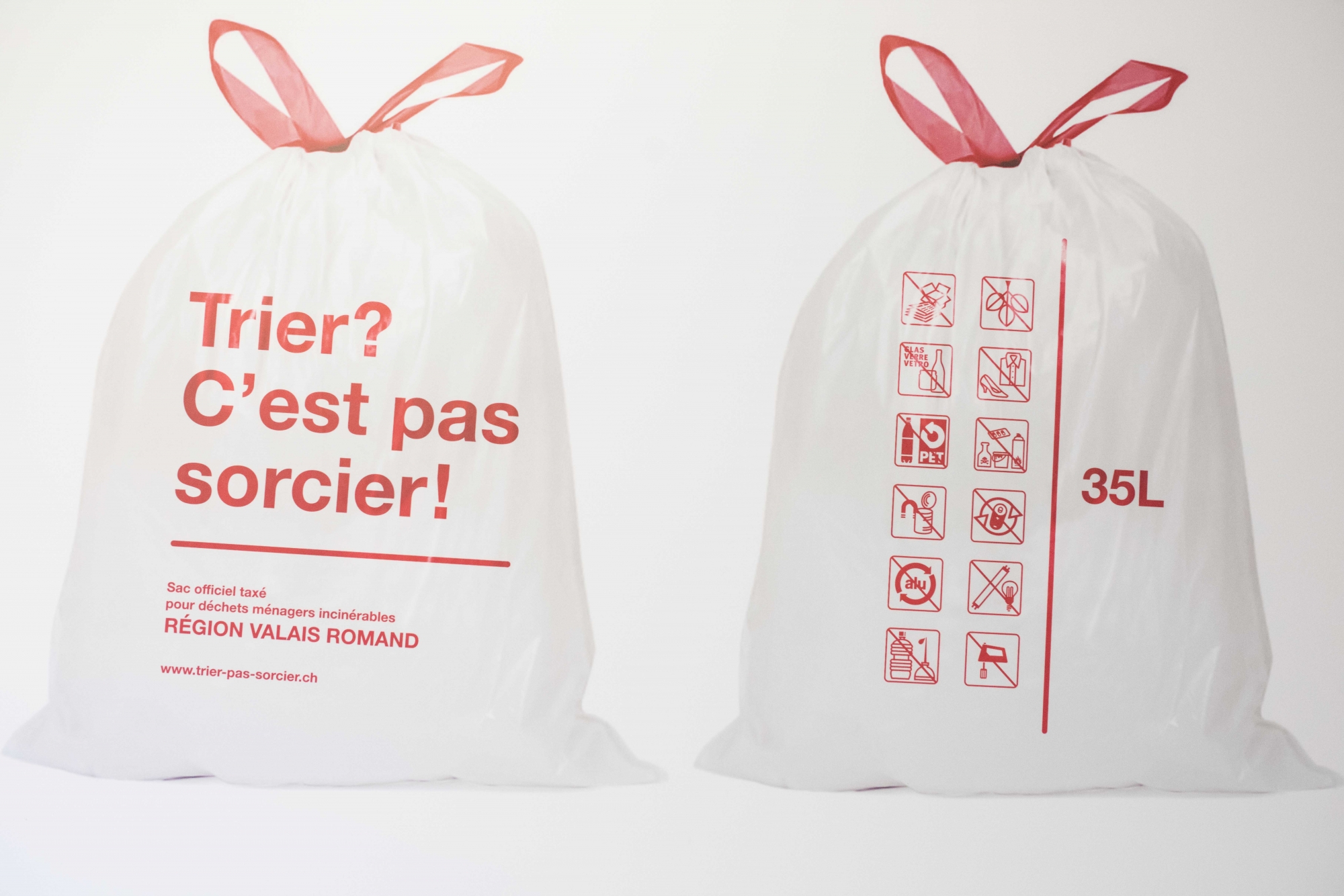 Les Saviésans devront utiliser le sac officiel des communes du Valais romand dès le 1er janvier 2018.