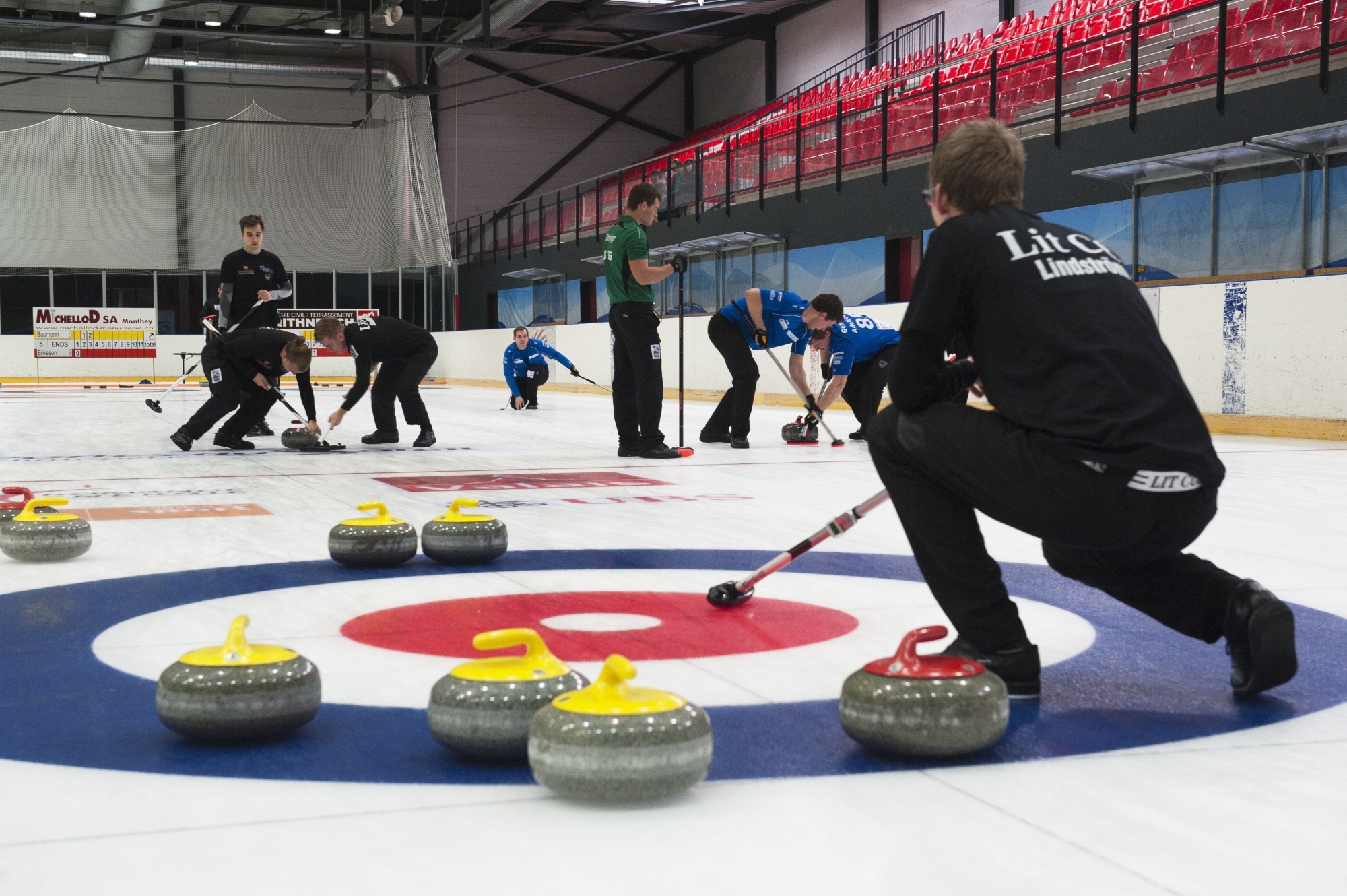 Depuis 2010, la station de Champéry a beaucoup misé sur le curling.