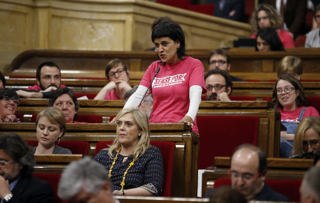  L'ex-députée indépendantiste catalane Anna Gabriel, actuellement en Suisse, refuse de se rendre à son procès mercredi à Madrid.