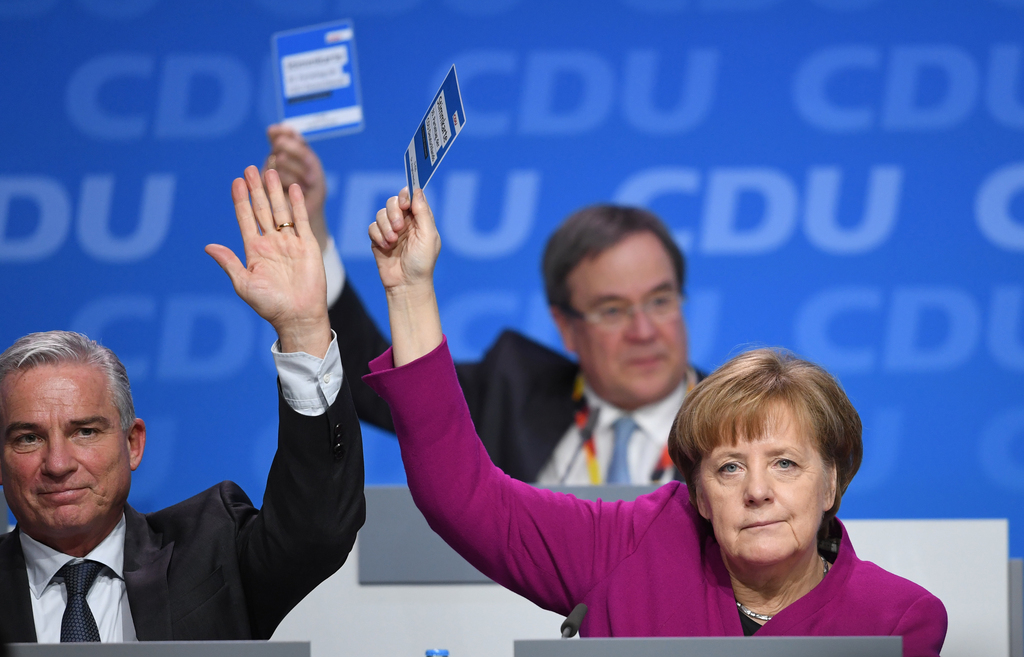 Le vote conforte la chancelière allemande après des semaines de critiques dans ses propres rangs.