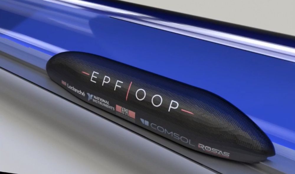 Objectif du concours 2018: atteindre une vitesse maximale avec une capsule autopropulsée dans un tube sous vide d'environ 1,5 km de long.