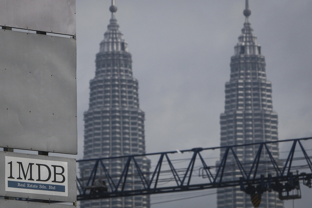 Le Premier ministre malaisien Najib Razak et son entourage sont accusés de s'être enrichis de plusieurs centaines de millions de francs en détournant de l'argent du fonds souverain 1MDB.