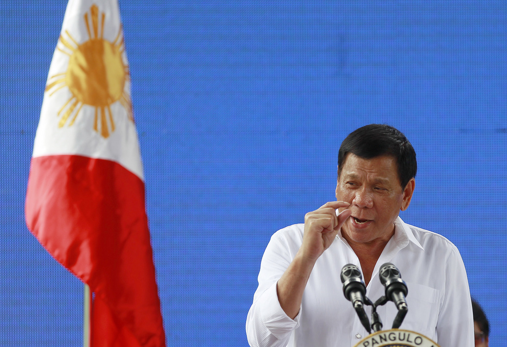Rodrigo Duterte a récemment dit considérer la Cour pénale internationale comme "inutile" et "hypocrite".