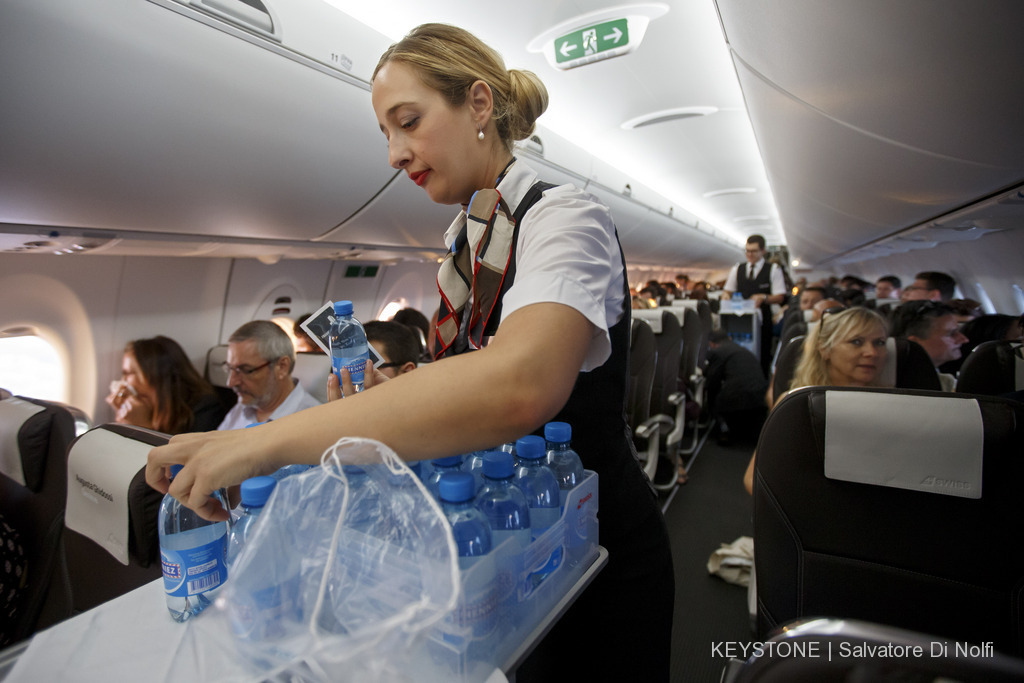Petite consolation: une bouteille d'eau minérale et un chocolat seront offerts à tous les passagers.