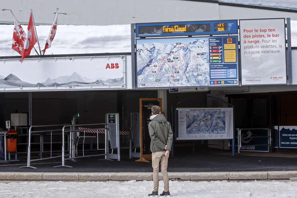 Les installations du domaine skiable ont été fermées mardi en fin de journée.