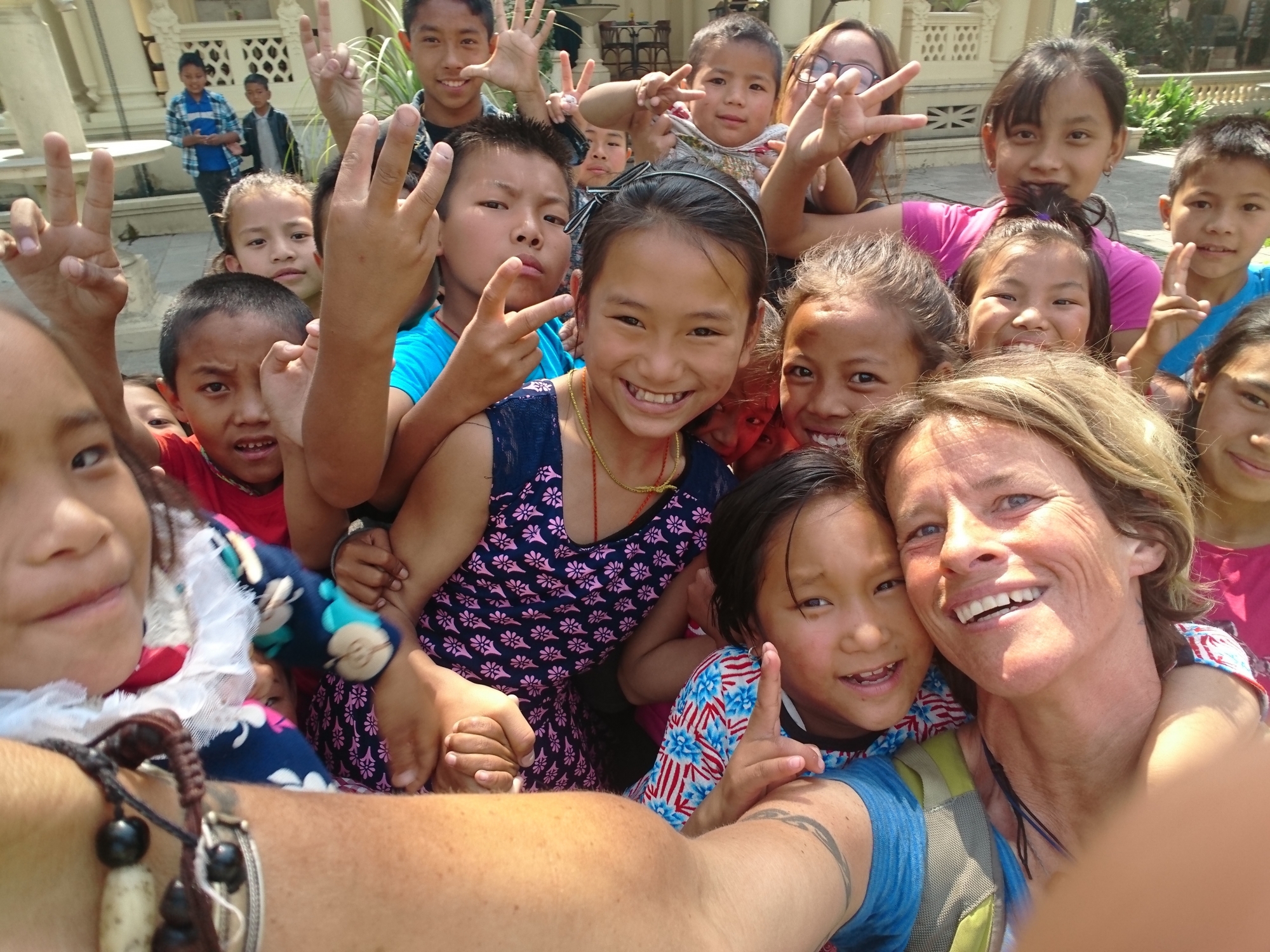 Karine Moix adore le Népal: «Les gens y sont si humbles, si accueillants.»