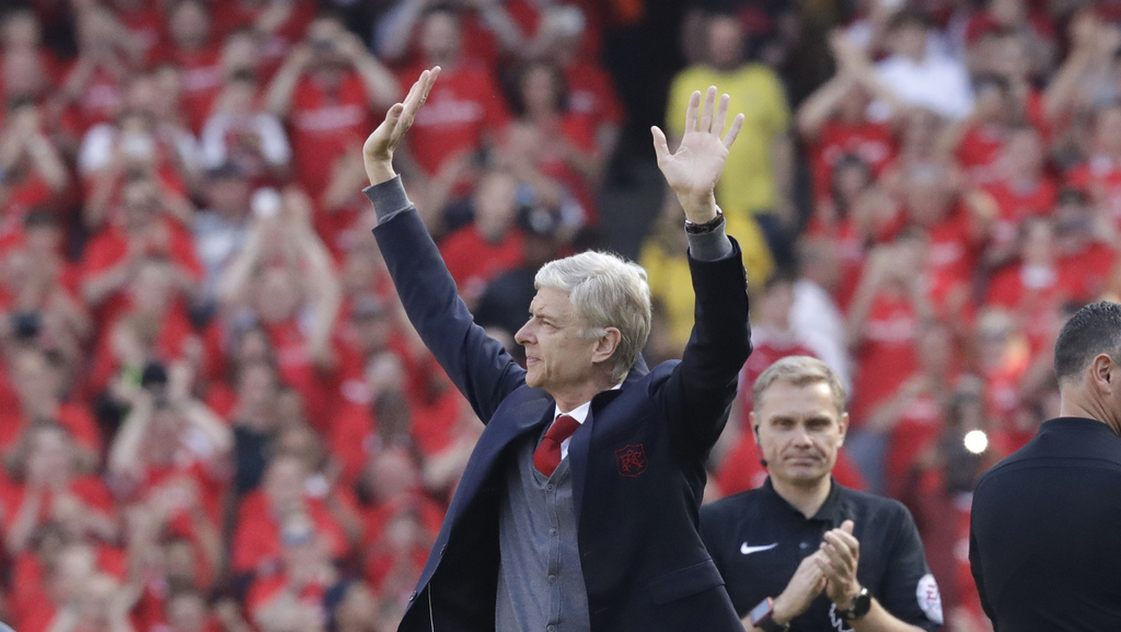 Le public de l'Emirates a rendu un vibrant hommage à Arsène Wenger.