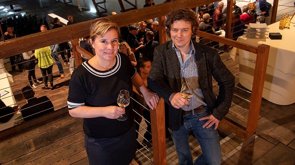 Denise et Jérémie Crettol. Les restaurateurs zurichois sont les parrains du millésime 2017 des vins du Valais.