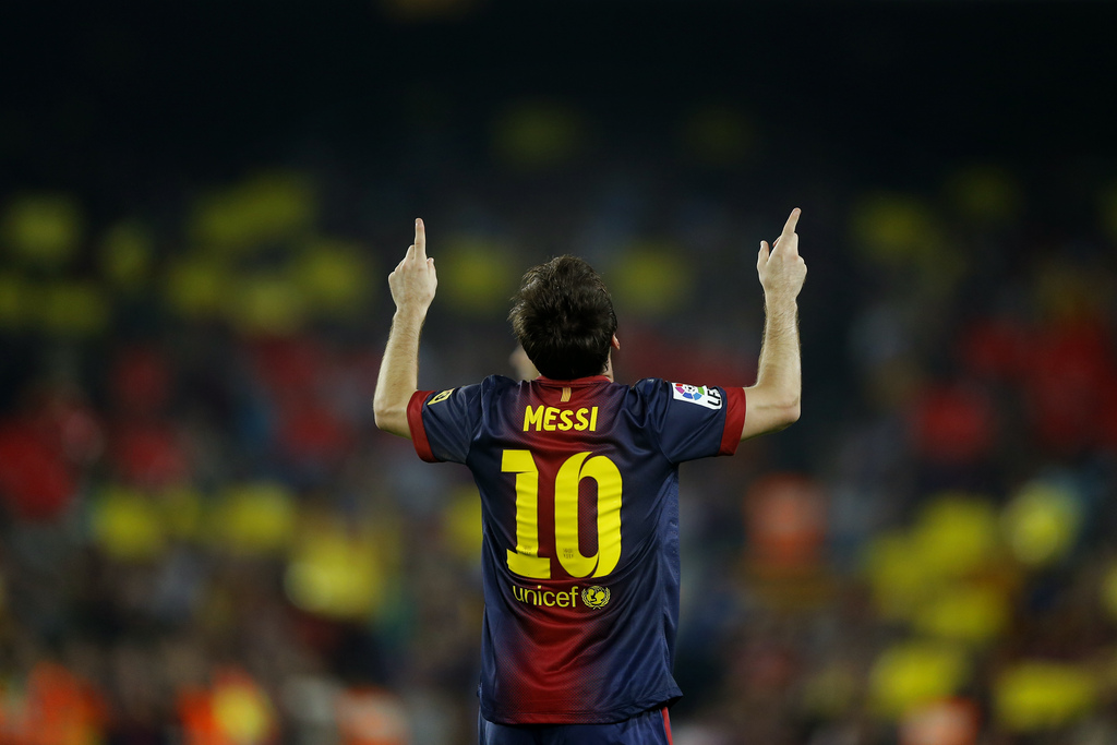 Lionel Messi, recordman du nombre de buts inscrits en une année civile.