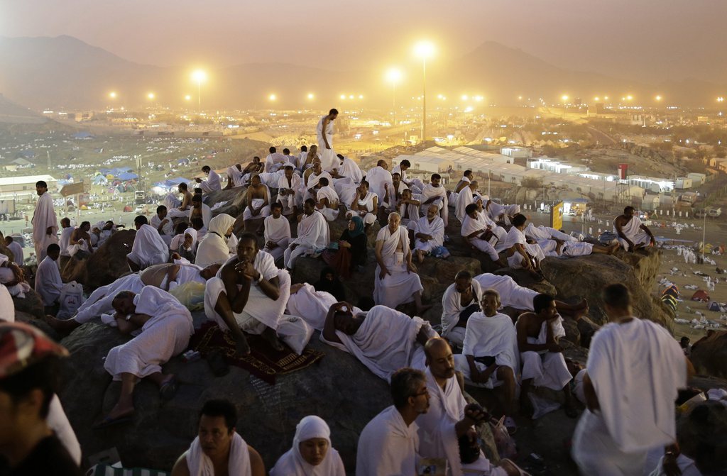 Ils sont près de deux millions de musulmans sur le Mont Arafat.