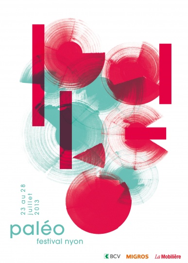 L'affiche Paléo de 2013 est présentée ce jeudi 29 novembre 2012.