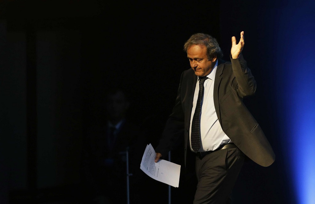 Suspendu de toute activité lié au football par la FIFA pendant 4 ans, Michel Platini est blanchi par la justice civile suisse (archives).