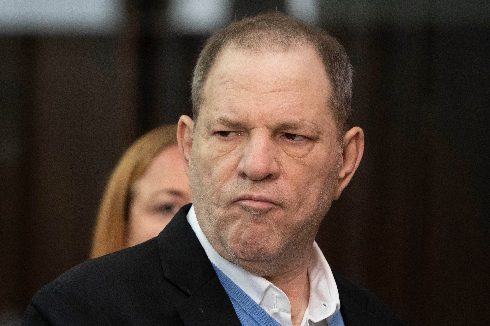 Harvey Weinstein listens during a court proceeding in New York on Friday, May 25, 2018. Weinstein was arraigned Friday on rape and other charges in the first criminal prosecution to result from the wave of allegations against him that sparked a national reckoning over sexual misconduct. (Steven Hirsch/New York Post via AP, Pool) Sexual Misconduct Weinstein