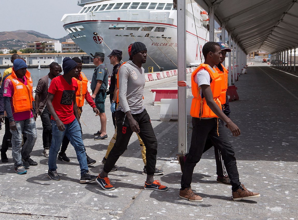 Plus de 23'000 migrants sont arrivés depuis janvier par la mer en Espagne.