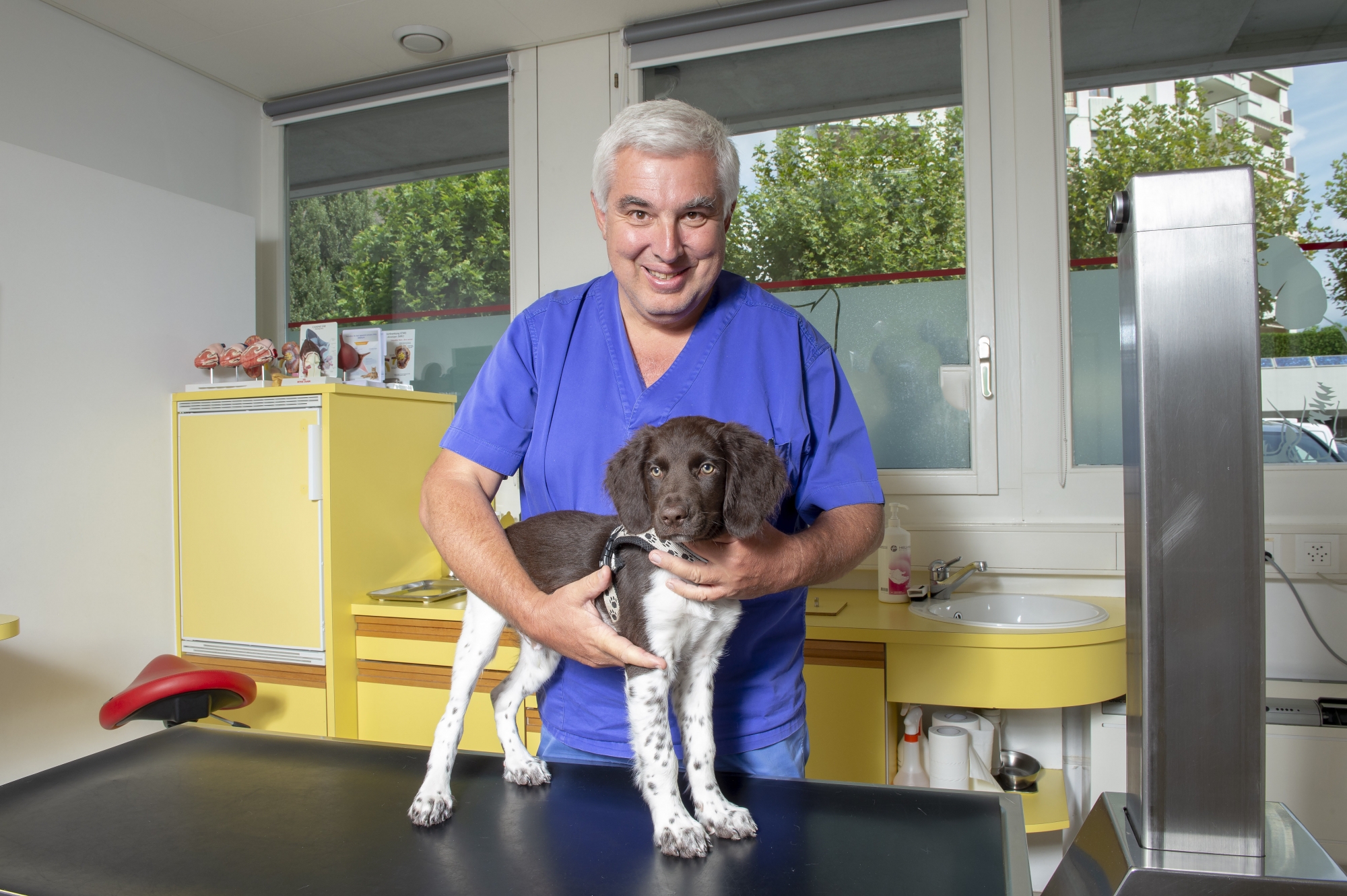 Yves Charlot, médecin vétérinaire.