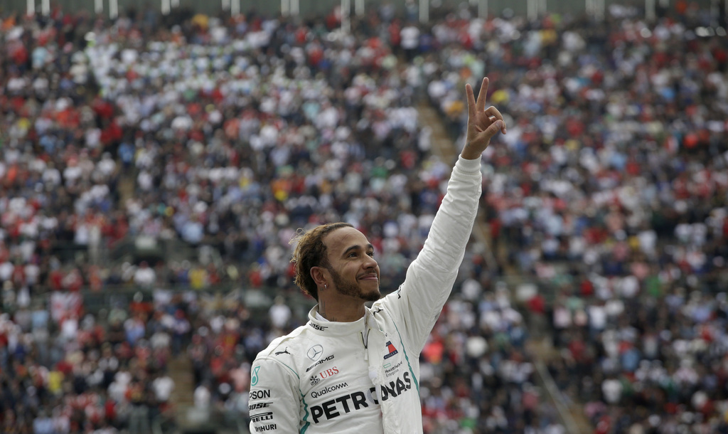 Lewis Hamilton (Mercedes) a remporté son cinquième titre de champion du monde de F1.