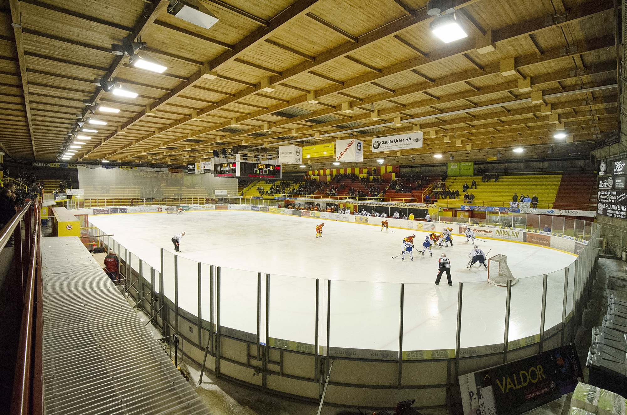 La patinoire de Graben accueillera l'équipe de Suisse le 26 avril prochain