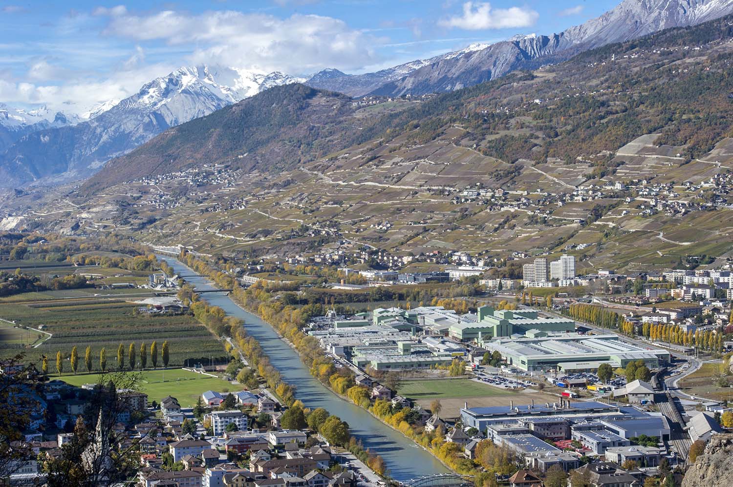 Le Valais est pénalisé par sa topographie dans l'étude du Credit Suisse, mais pas seulement.