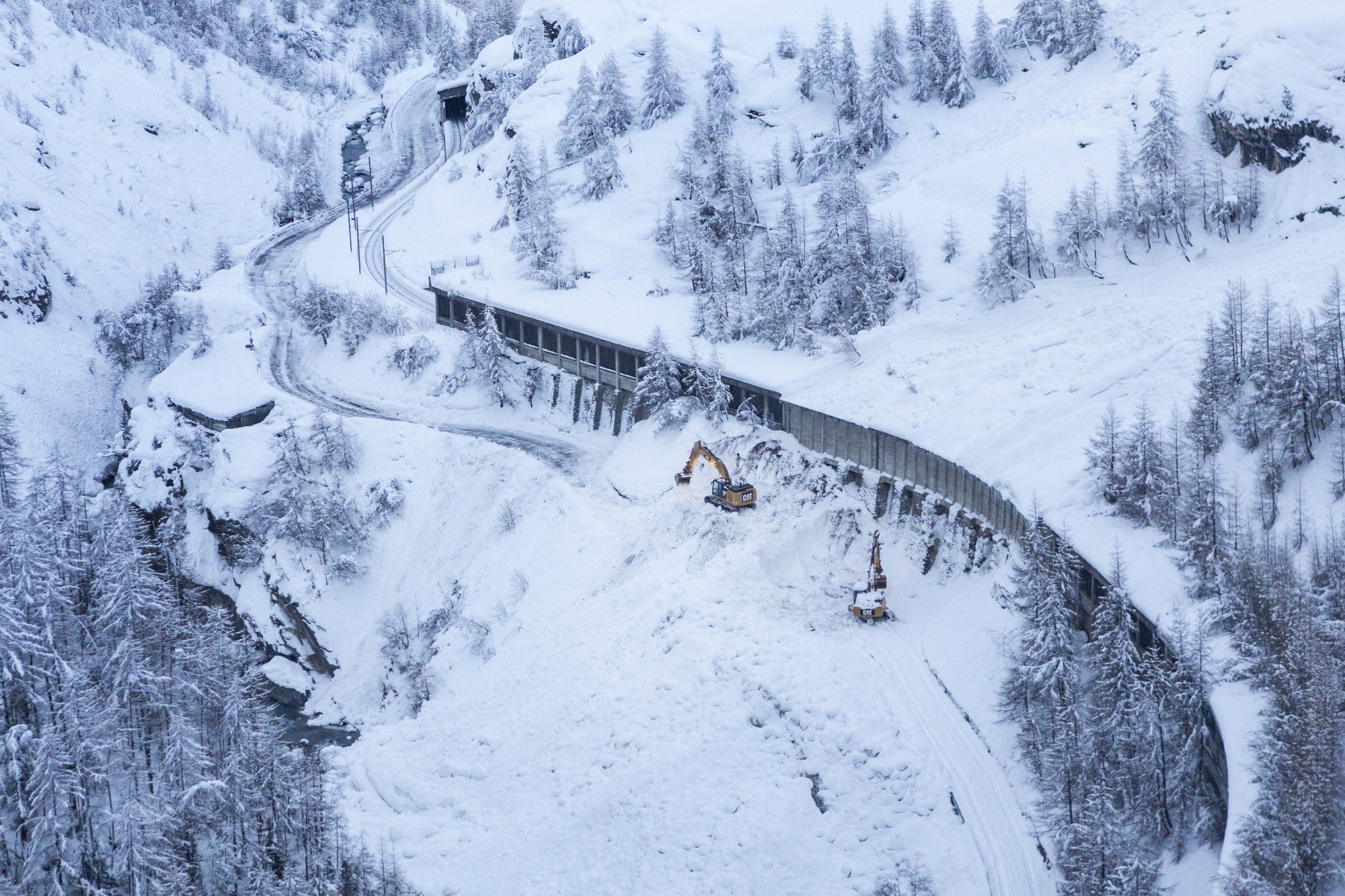 En janvier dernier, Zermatt était coupé du monde en raison de plusieurs avalanches.