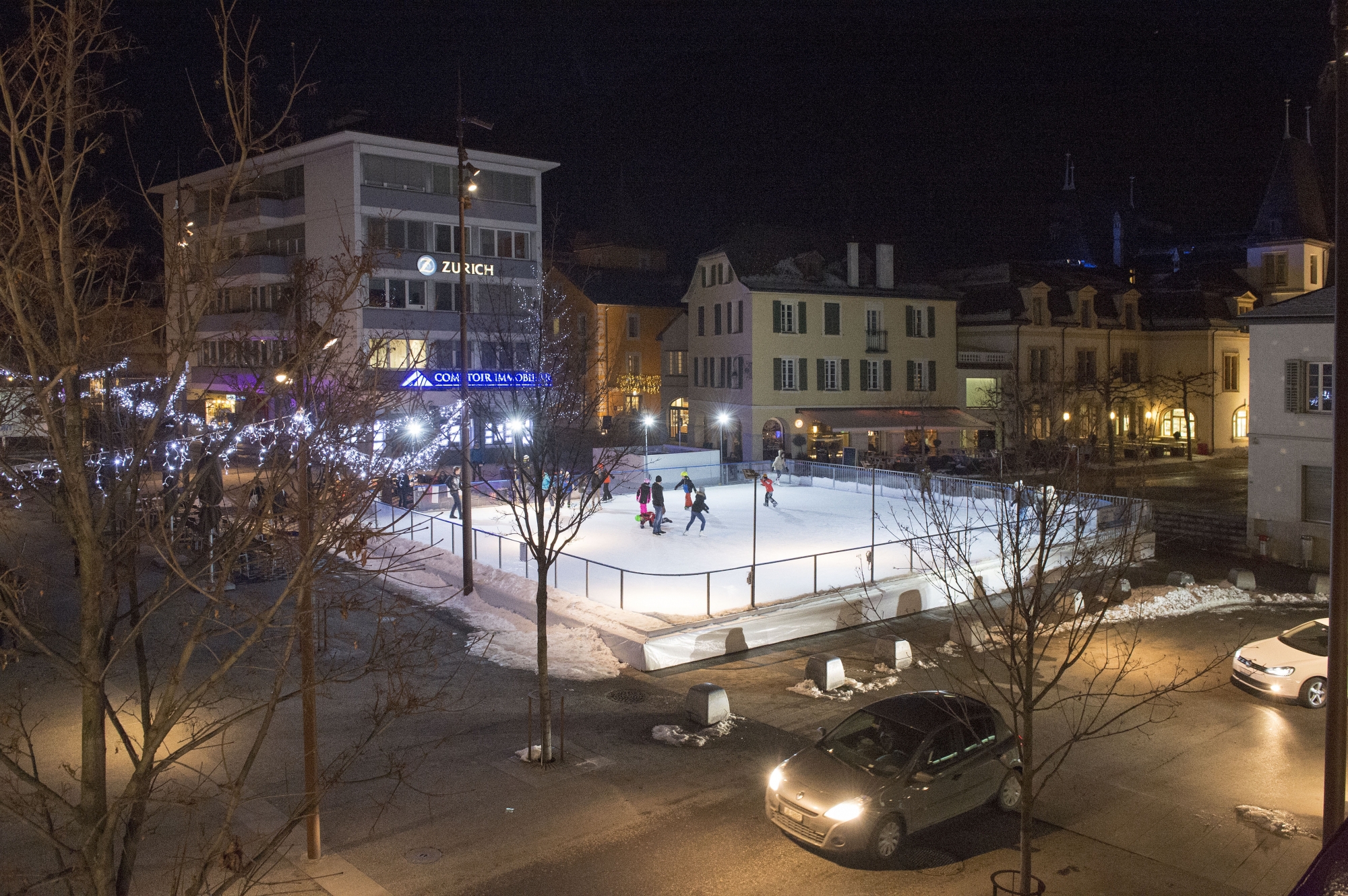 La patinoire sera installée cet hiver sur la place du Cheval.