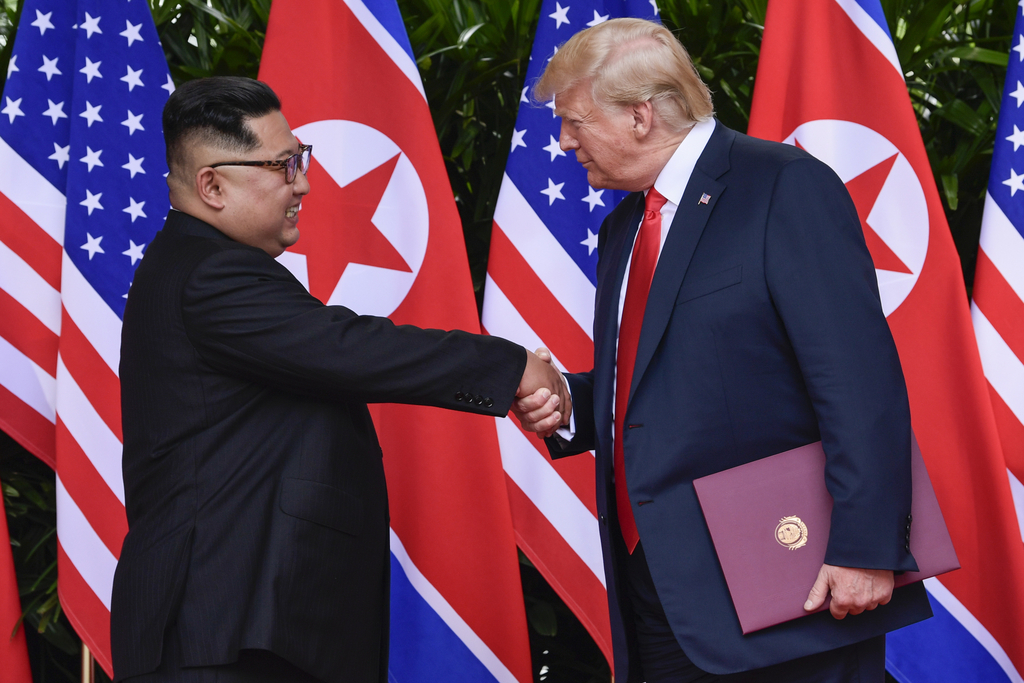 Lors de leur sommet de Singapour, les deux hommes avaient évoqué la dénucléarisation de la Corée du Nord, mais les négociations se sont enlisées.