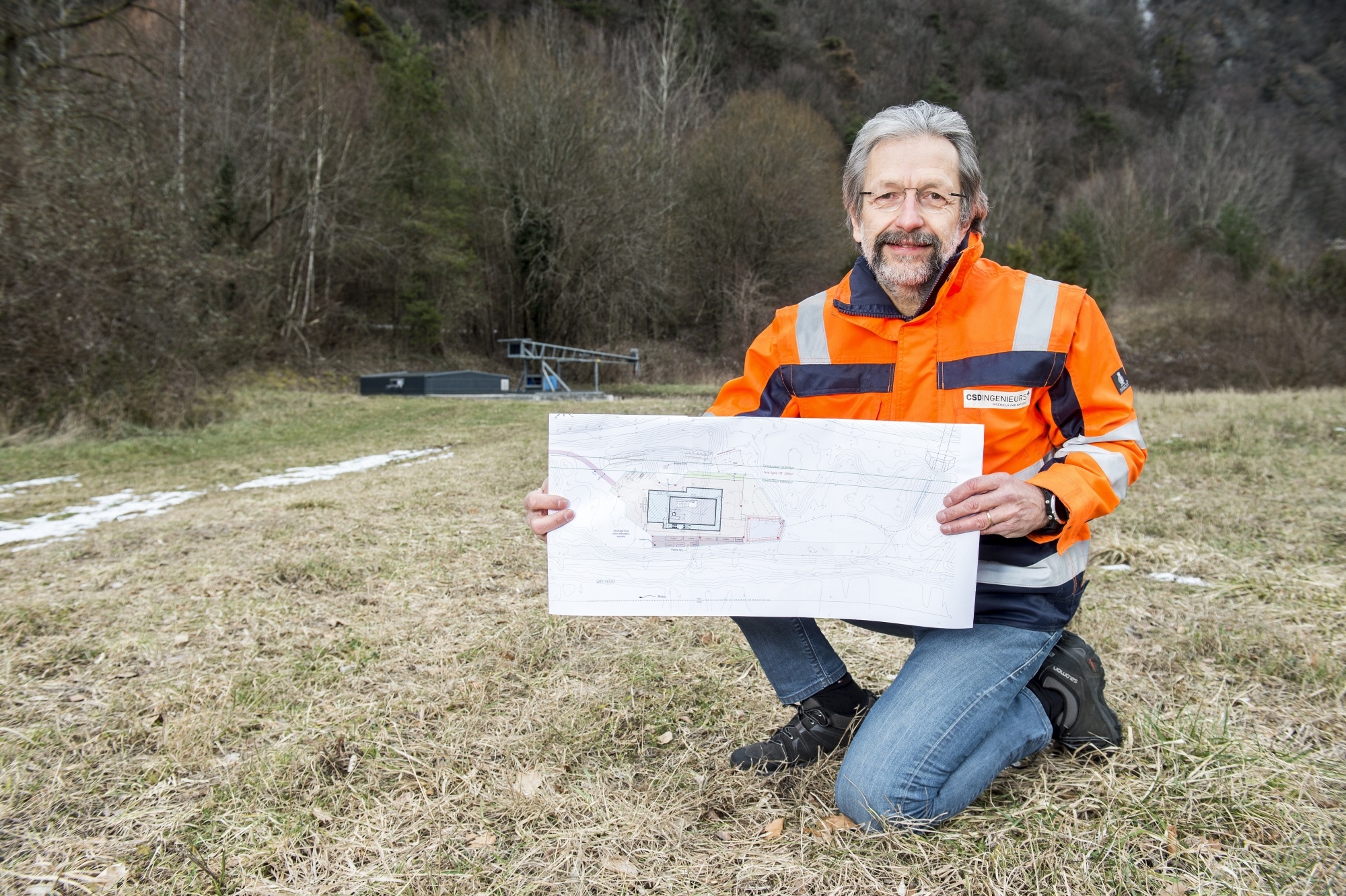  Jean-Marc Lavanchy, hydrogéologue-expert, se veut rassurant sur le site de la mise à l'enquête du projet de géothermie à Lavey-les-Bains.