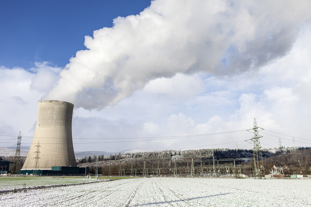 La centrale nucléaire de Gösgen.
