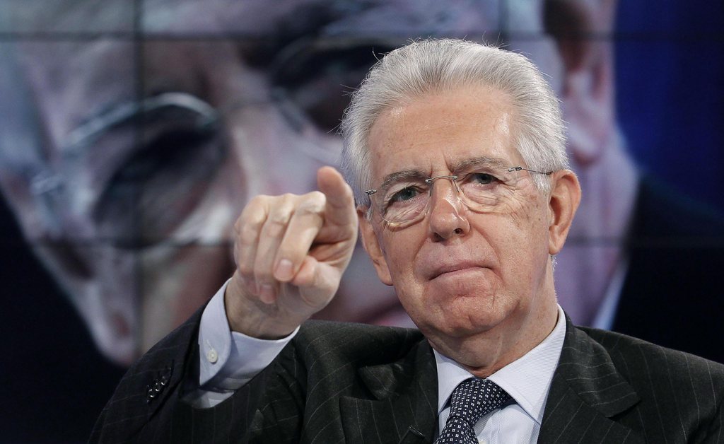 Mario Monti prononcera le premier discours individuel.