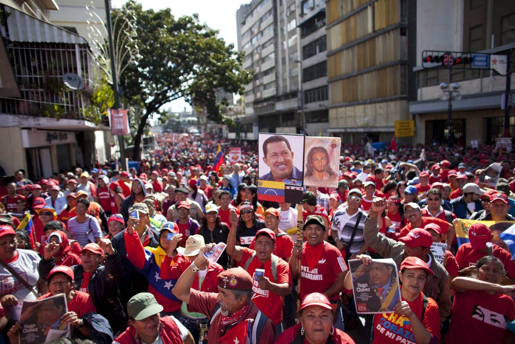 Ils étaient des milliers dans les rues de Caracas.