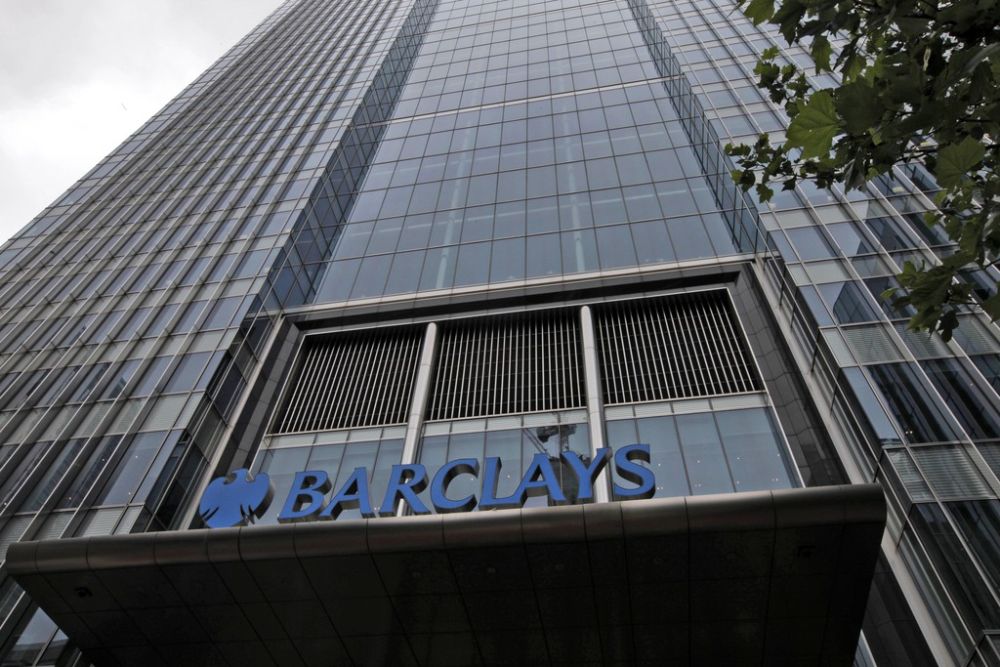 Le siège de la banque Barclays à Londres.