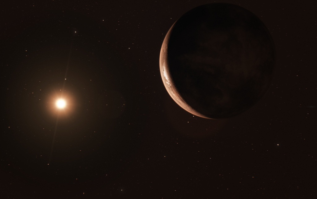 Cette nouvelle planète est la troisième plus proche de notre système solaire jamais découverte.  (Image d'illustration)