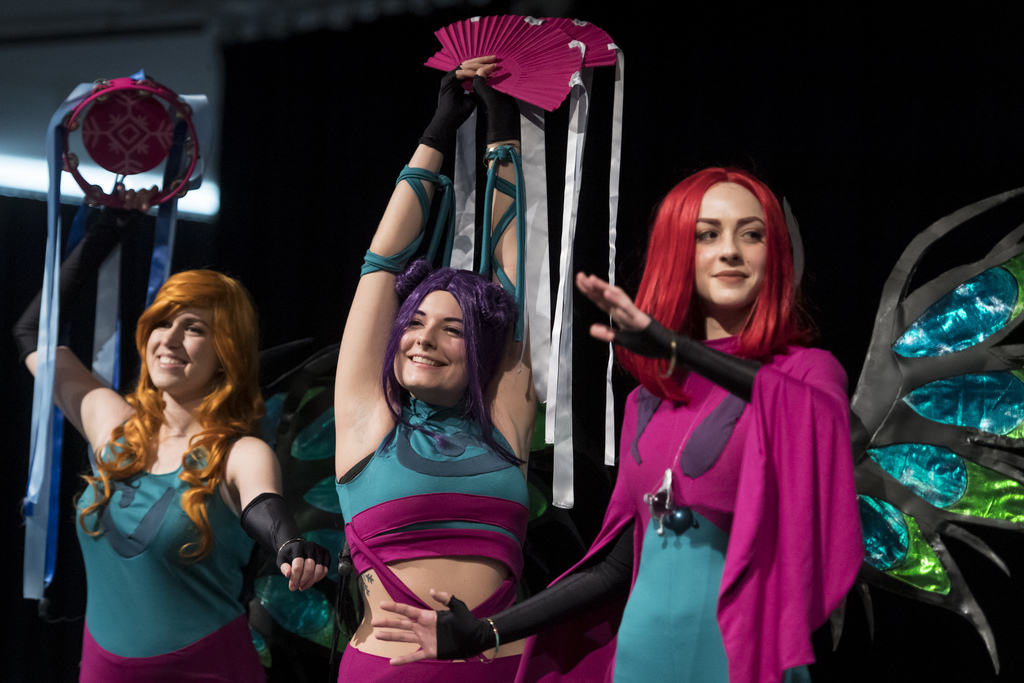 Le concours de "cosplay" a été, comme chaque année, un incontournable de la manifestation.