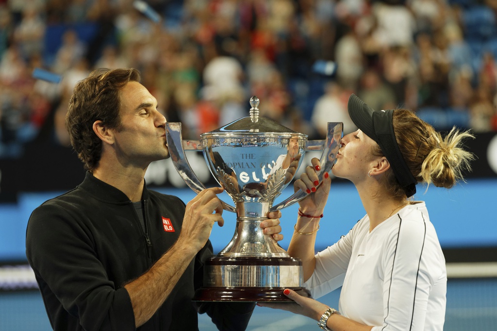 La Hopman Cup, remportée deux fois de suite par le duo Roger Federer/Belinda Bencic, était particulièrement appréciée du public et des joueurs.