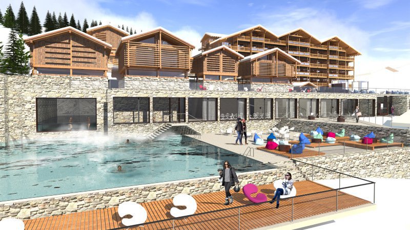 Dixence Resort est un projet d'envergure qui doit prendre forme à 1750 m d'altitude.