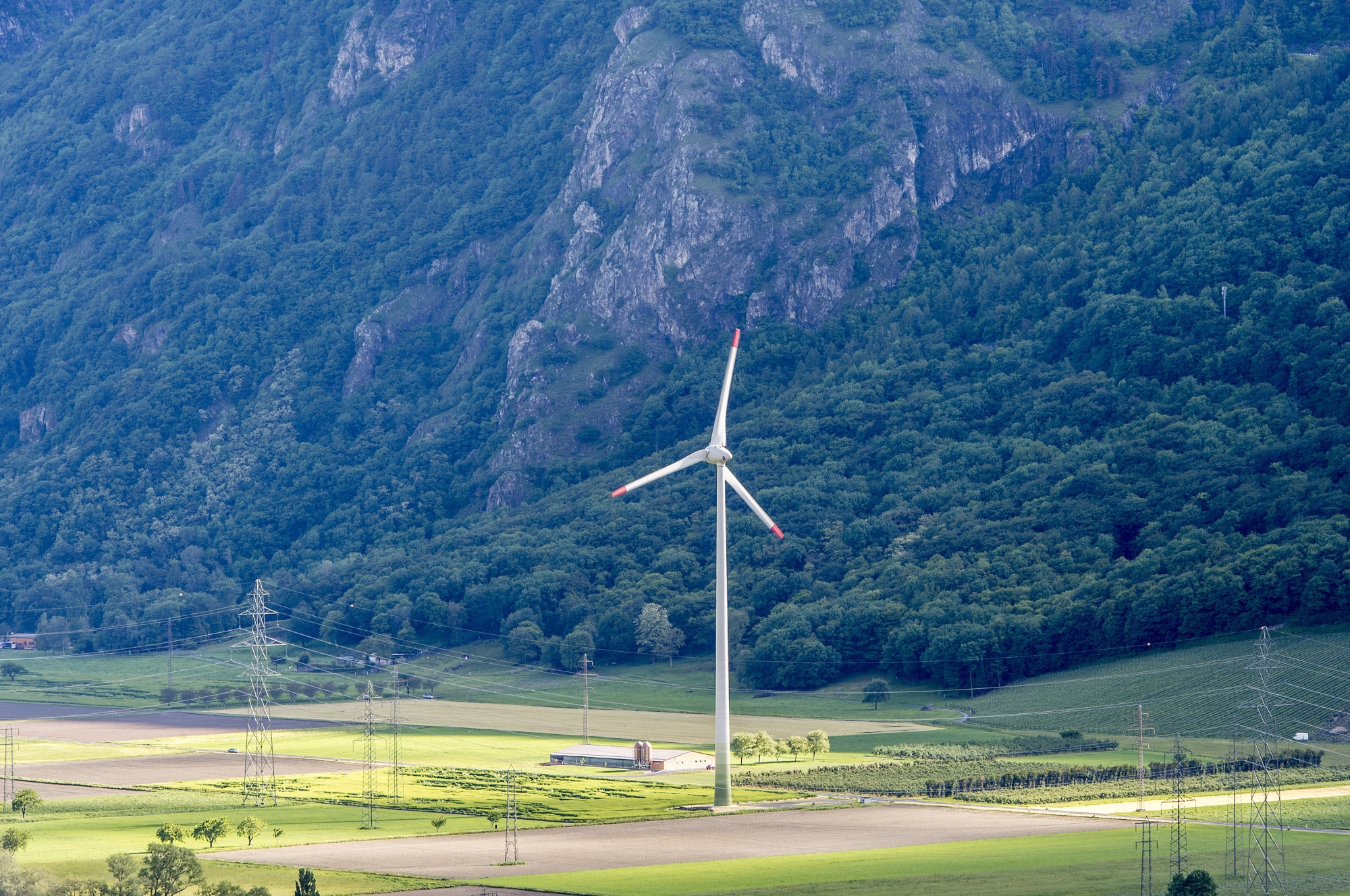 En 2018, l'éolienne Cime de l'Est, à Collonges, a enregistré le troisième meilleur résultat, en termes de production, depuis sa mise en fonction en 2005.