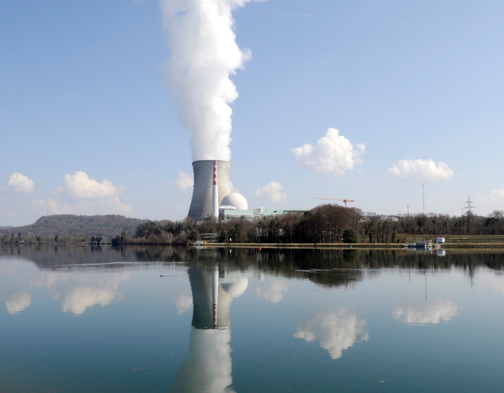 "Aucun rejet de radioactivité plus élevé dans l'environnement" n'a été signalé, a indiqué l'Inspection fédérale de la sécurité nucléaire après l'arrêt automatique de la centre nucléaire de Leibstadt dimanche. (Archives)