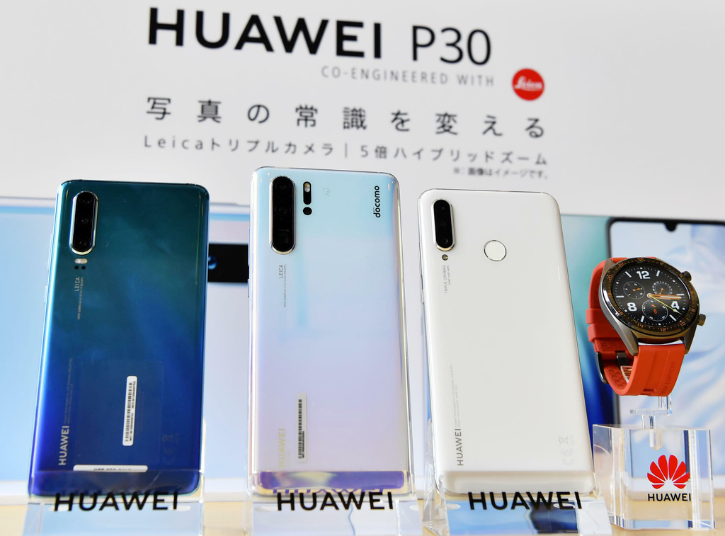 Google a donné mardi un sursis de trois mois au Chinois Huawei, qui est inclue dans les entreprises jugées "à risque" par l'administration américaine. (Illustration)