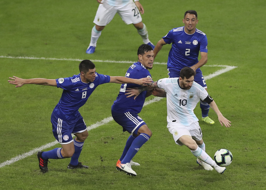 Le seul but argentin a été inscrit par Messi sur penalty.
