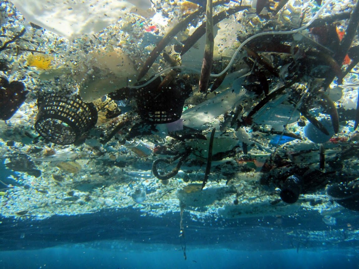 This 2008 photo provided by NOAA Pacific Islands Fisheries Science Center shows debris in Hanauma Bay, Hawaii. A study released by the Proceedings of the National Academy of Sciences on Monday, June 30, 2014, estimated the total amount of floating plastic debris in open ocean at 7,000 to 35,000 tons. The results of the study showed fewer very small pieces than expected. (AP Photo/NOAA Pacific Islands Fisheries Science Center) Ocean Plastic