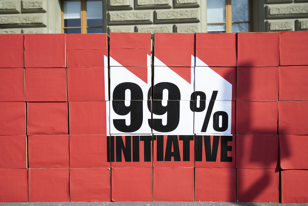 L'initiative populaire "99%" des Jeunes socialistes a été rejetée par le Conseil fédéral. (Archives)